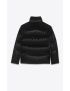 [SAINT LAURENT] lacquered effect oversized down jacket 671966Y9F951000