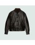 [GUCCI] Reversible leather jacket 713625XNAT22285