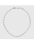 [GUCCI] Flora white gold necklace with diamonds 679124J85689066