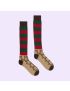 [GUCCI] GG striped wool socks 7184704GB246566