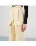 [GUCCI] Quilted nylon trouser with embroidery 725786ZALQG9200