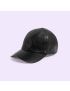 [GUCCI] Leather baseball hat with Double G 7272384HAU41000