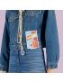 [GUCCI] Denim jacket with label 723542XDB9O4011