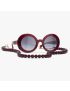 [CHANEL] Round Sunglasses A71512X08101S2016