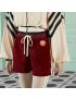 [GUCCI] adidas x  chenille cotton shorts 693619XJEC66205