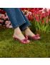[GUCCI] Womens mid heel slide sandal 7243259AAAP5548