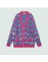 [GUCCI] Chevron wool and sequin cardigan 713232XKCMS4459