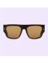 [GUCCI] Square frame sunglasses 733376J07402323