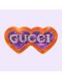 [GUCCI] Double heart resin brooch 729608I88128518