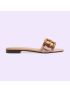 [GUCCI] Womens slide sandal with bamboo buckle 723398C9D005751