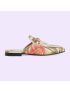 [GUCCI] Womens GG Flora Princetown slipper 727197FABB29566