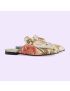 [GUCCI] Womens GG Flora Princetown slipper 727197FABB29566