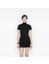 [DIOR] Macrocannage Short Dress 254R17AM523_X9000