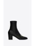 [SAINT LAURENT] beau boots in smooth leather 70946825NCC1000