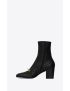 [SAINT LAURENT] beau boots in smooth leather 70946825NCC1000