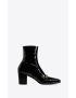 [SAINT LAURENT] beau boots in patent leather 709468AAA4U1000