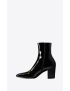 [SAINT LAURENT] beau boots in patent leather 709468AAA4U1000