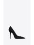 [SAINT LAURENT] instinct pumps in crepe satin 7112641UU001000