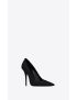 [SAINT LAURENT] instinct pumps in crepe satin 7112641UU001000