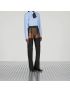 [GUCCI] Wool silk cut out trouser 738970ZAMKA1000