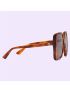 [GUCCI] Oversized rectangular sunglasses 733359J07402323