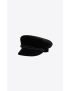 [SAINT LAURENT] sailor cap in velvet 7143443YM271000