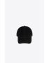 [SAINT LAURENT] corduroy baseball cap in cotton 7118733YM181000