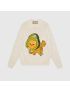 [GUCCI] Cotton wool jumper with embroidery 735349XKC1U9791