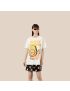 [GUCCI] Friends print cotton T shirt 717422XJE6P9095