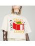 [GUCCI] Cotton T shirt with logo print 717684XJFNC9095