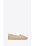 [SAINT LAURENT] cassandre espadrilles in lambskin 458573AAALP9908