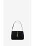 [SAINT LAURENT] le 57 hobo bag in quilted laquered canvas and leather 698567FAAS31000