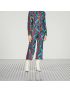 [GUCCI] Horsebit strap print silk trouser 743009XJFJF4034