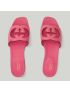 [GUCCI] Womens Interlocking G cut out slide sandal 742058US0006627