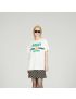 [GUCCI] Tape Me print cotton T shirt 717422XJFM69088