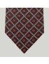 [GUCCI] Double G check silk jacquard tie 7416864E2176169