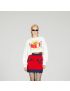 [GUCCI] Cotton sweatshirt with logo print 748286XJFNH9095