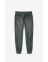 [SAINT LAURENT] sweatpants in lambskin 664566YCEP23005