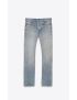 [SAINT LAURENT] mid waist jeans in melrose blue denim 710036YF8524124