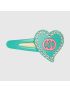 [GUCCI] Interlocking G heart hair clip 679031I93548519