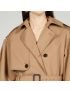 [GUCCI] Gabardine cotton trench coat 747990Z8BFC9118