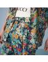 [GUCCI] Floral print cotton linen trouser 746110ZANLY4463