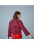 [GUCCI] Striped crochet cotton jacket 739803XKC6I4696