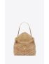 [SAINT LAURENT] puffer small chain bag in merino shearling and lambskin 57747628B179540