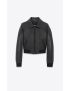 [SAINT LAURENT] jacket in lambskin and shearling 714453YCME21793