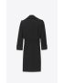 [SAINT LAURENT] military trench coat in wool 720817Y5E121000