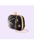 [GUCCI] Moire fabric handbag with fruit clasp 7257989W8HY1093