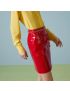 [GUCCI] Vinyl fabric skirt 756545ZAM8S6269