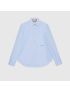 [GUCCI] Oxford cotton shirt with embroidery 756727ZAL9U4850