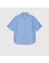 [GUCCI] Mini GG Oxford cotton shirt 751051ZAM9B4910